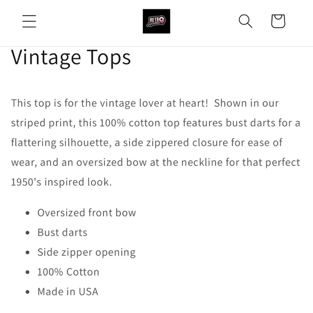 Red Bow Tie Blouse - Picture 4 of 4